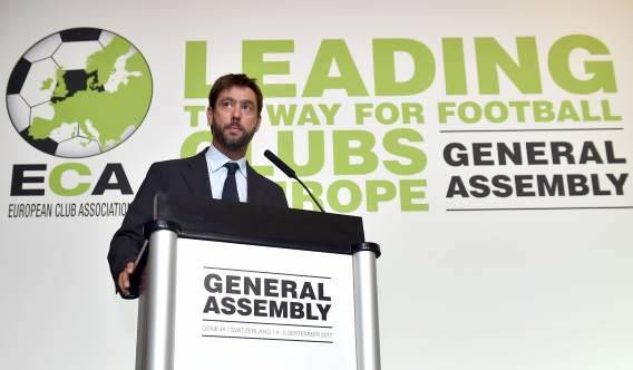 Andrea Agnelli ECA Chairman